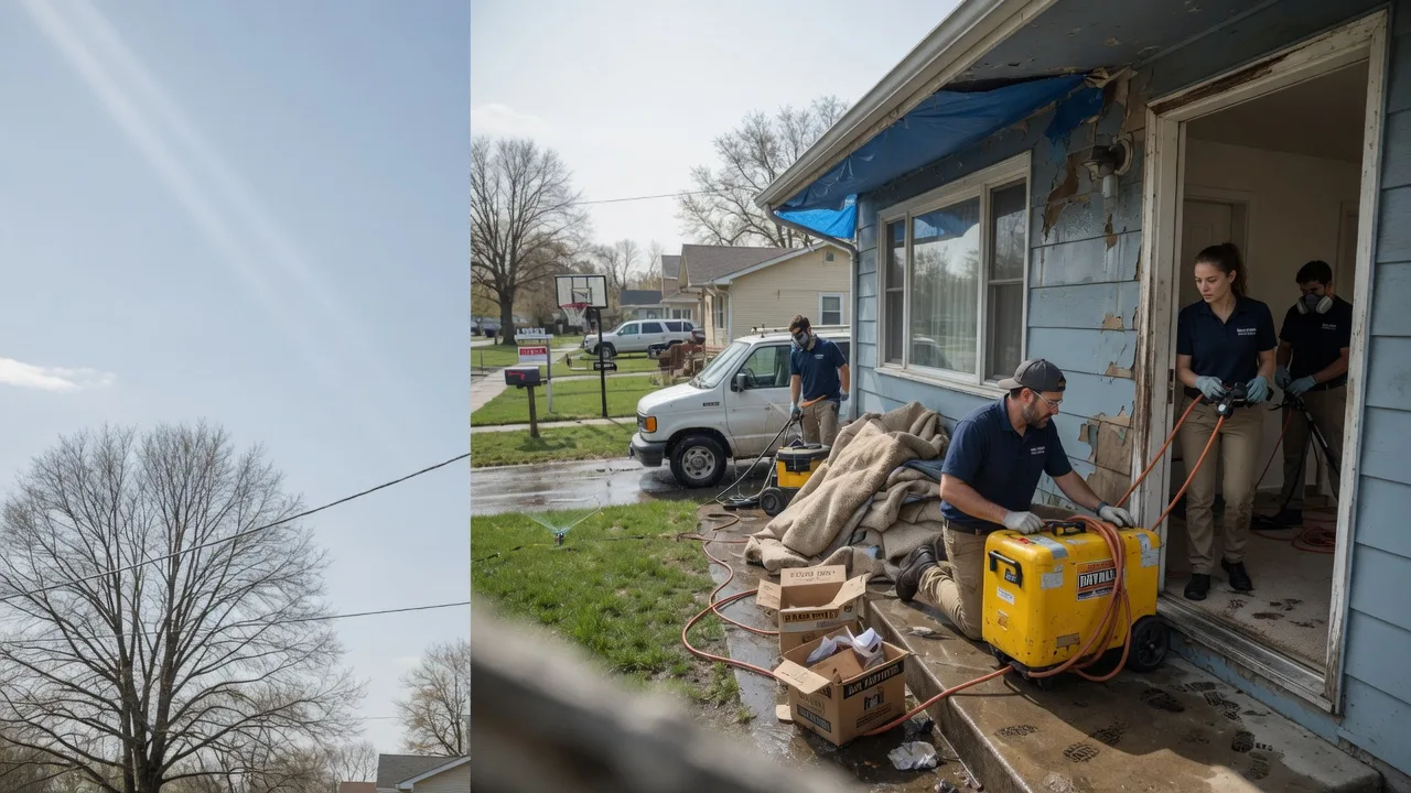 Basement Flood Cleanup in Denniston, KY near me